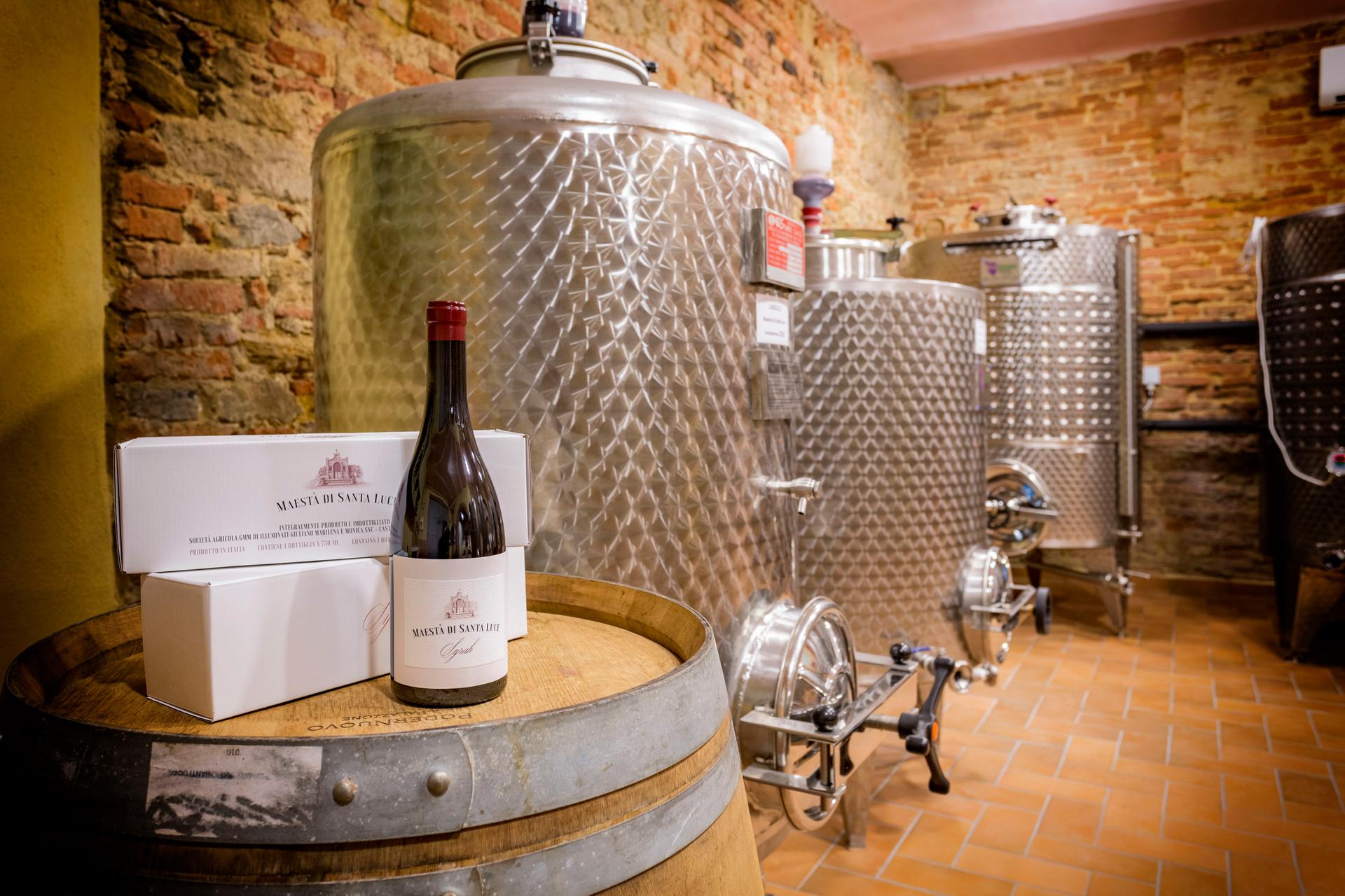 Maestà di Santa Luce | Tuscan winery | Wine of Castiglion Fiorentino