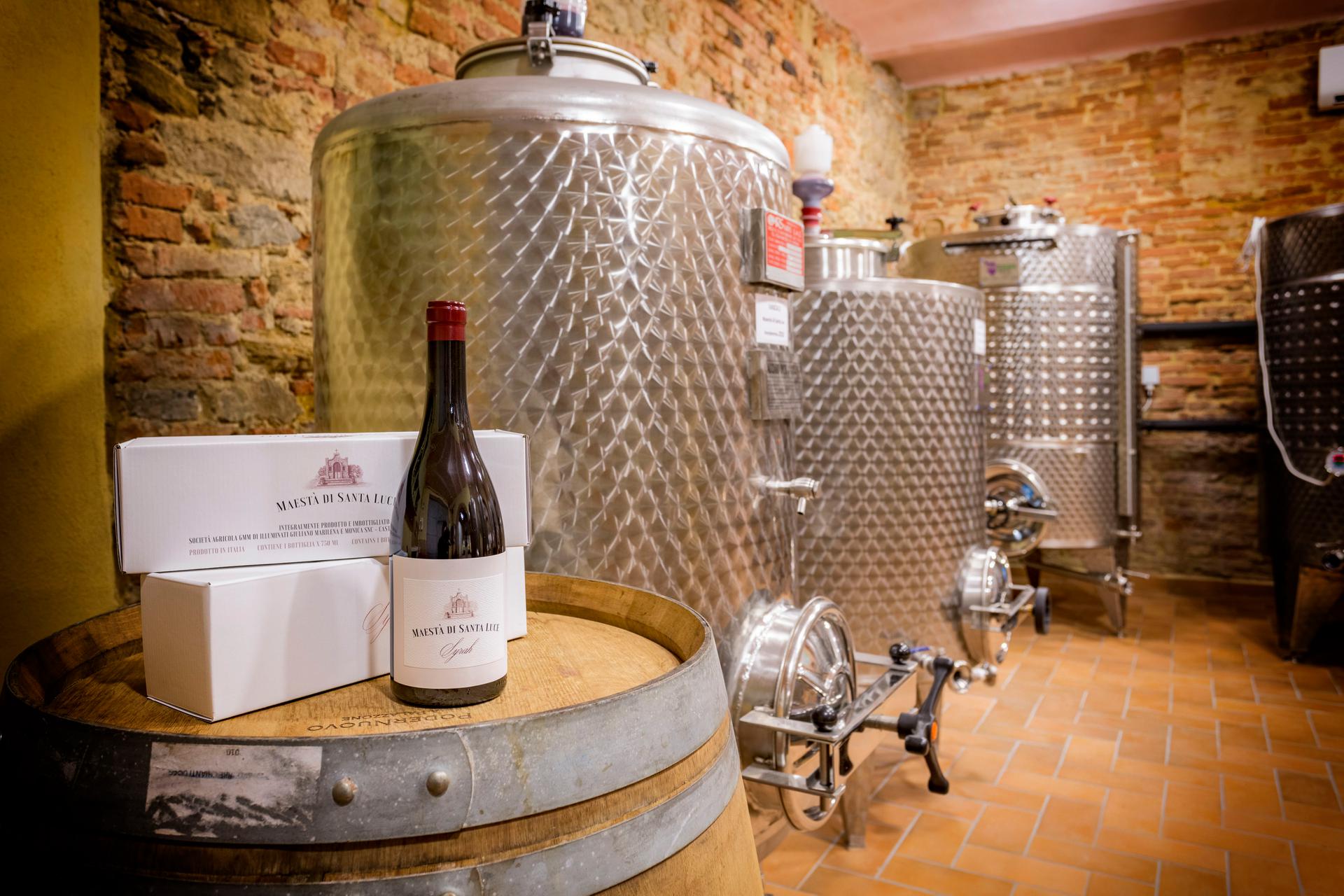 Maestà di Santa Luce | Cantina Toscana |Vino Castiglion Fiorentino